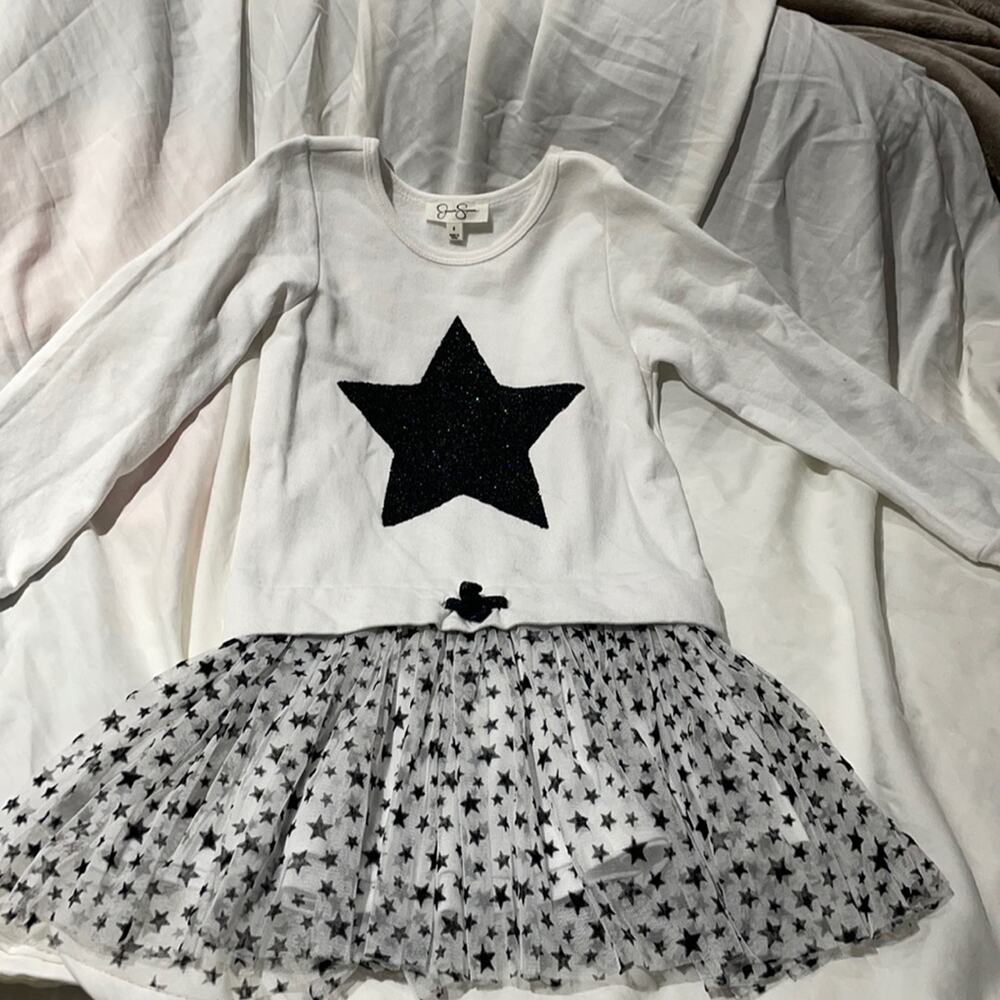 Jessica Simpson 5 drop waist star dress worn once